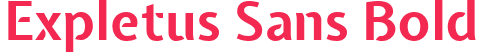 Expletus Sans Bold